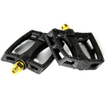 Colony Fantastic Plastic Pedals / Black/Gold