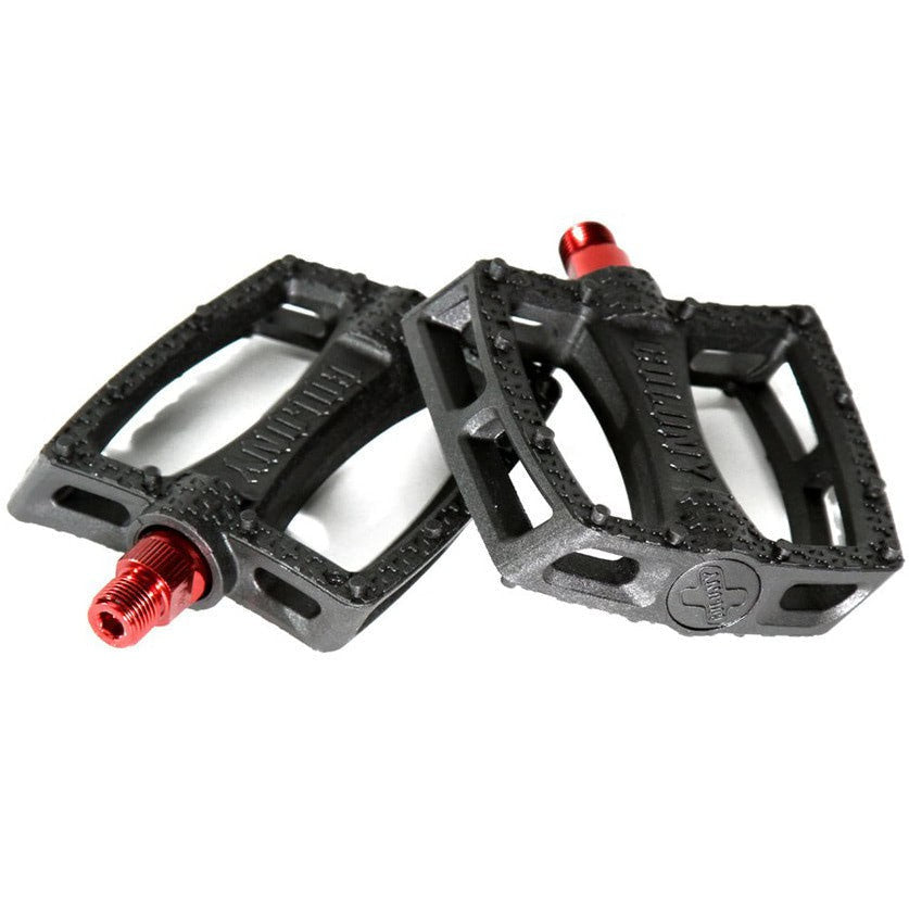 Colony Fantastic Plastic Pedals / Black/Red