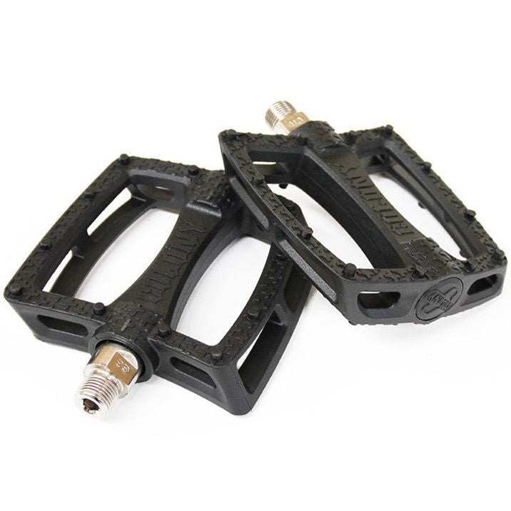 Colony Fantastic Plastic Pedals / Black/Silver