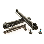 Family BMX Pro Cr-mo 3pce Tubular Cranks Set / Black / 170mm