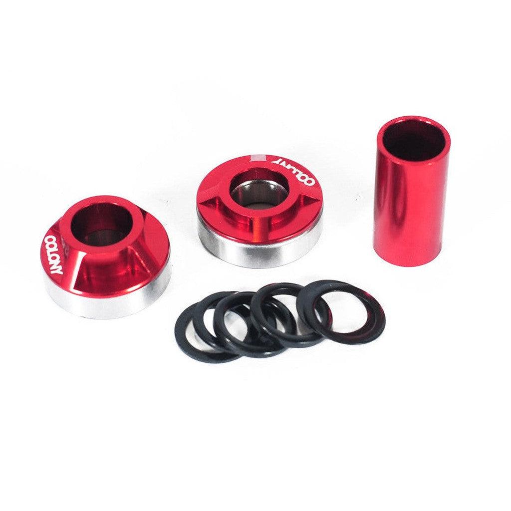 Colony Bottom Bracket / Red / 19mm / Mid