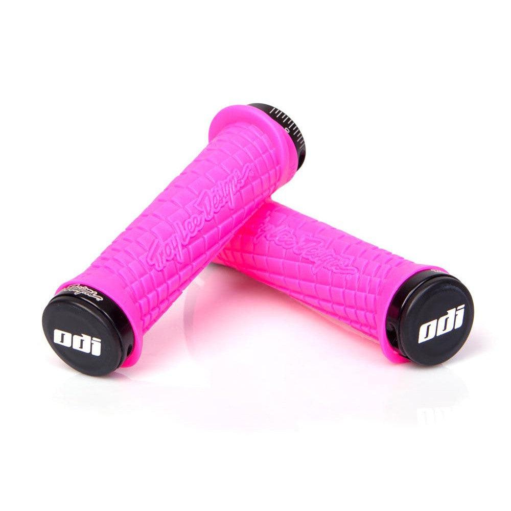 ODI Troy Lee Designs Lock-on Grip / Pink/Black
