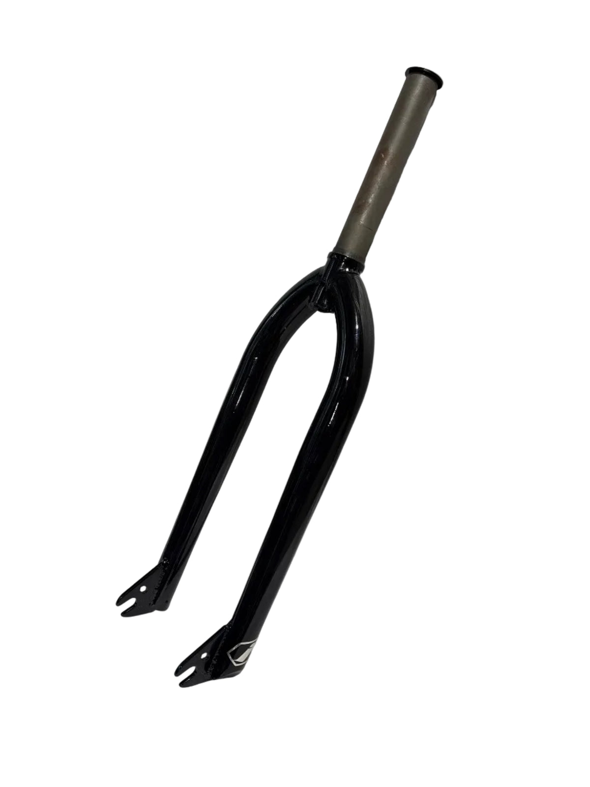 Black Inspyre Evo OEM Chromoly 24 inch 10mm Race forks with a metallic steerer tube.
