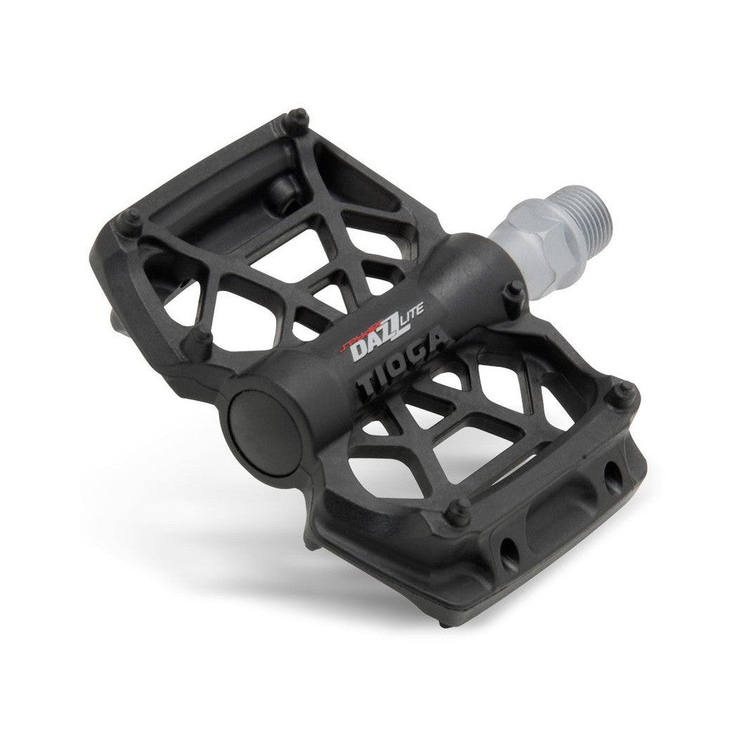 Tioga Dazz Nylon Lite Platform Pedals / Black / 9/16