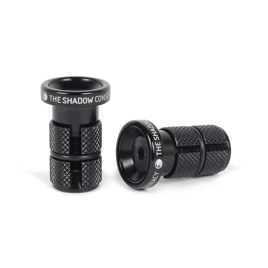 Shadow Conspiracy Deadbolt Slim Alloy Bar Ends / Black