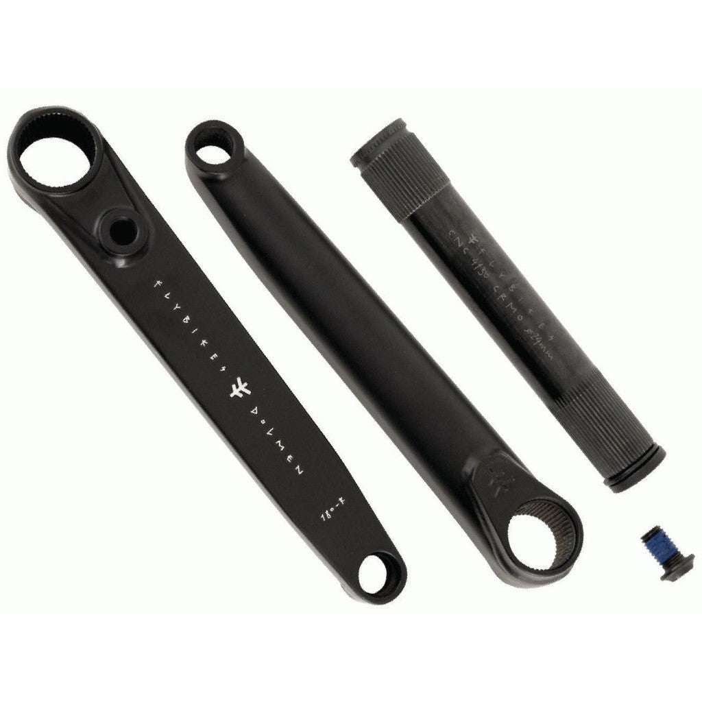 Fly Dolmen 2 Cranks / Flat Black / 170mm
