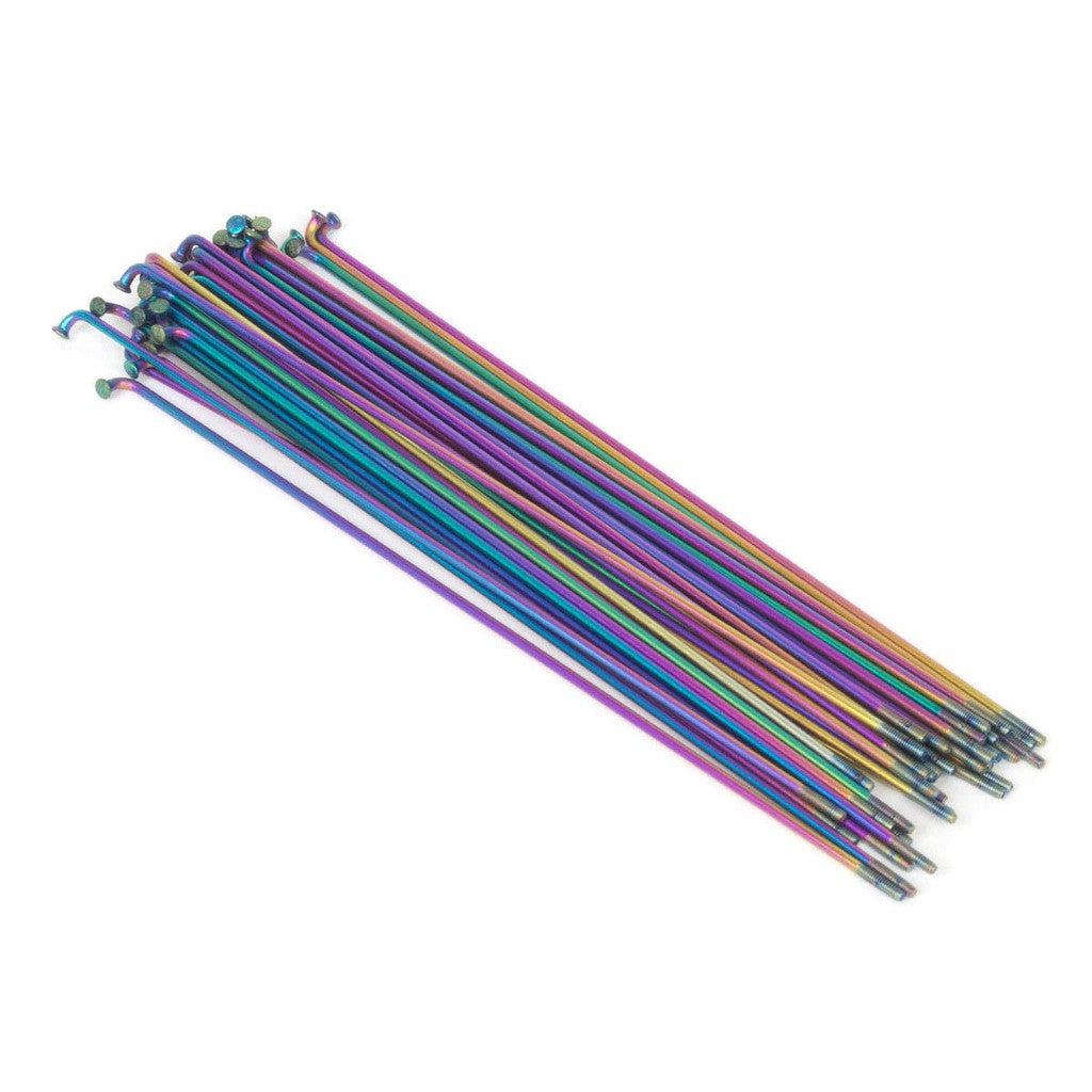 DRS Titanium Rainbow Spoke (Each) / 182mm