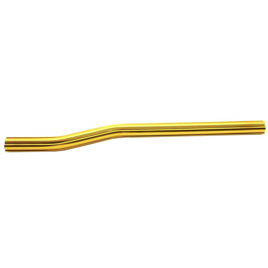 DRS Fluted Snake Seat Post / Gold / 22.2mm / Railed