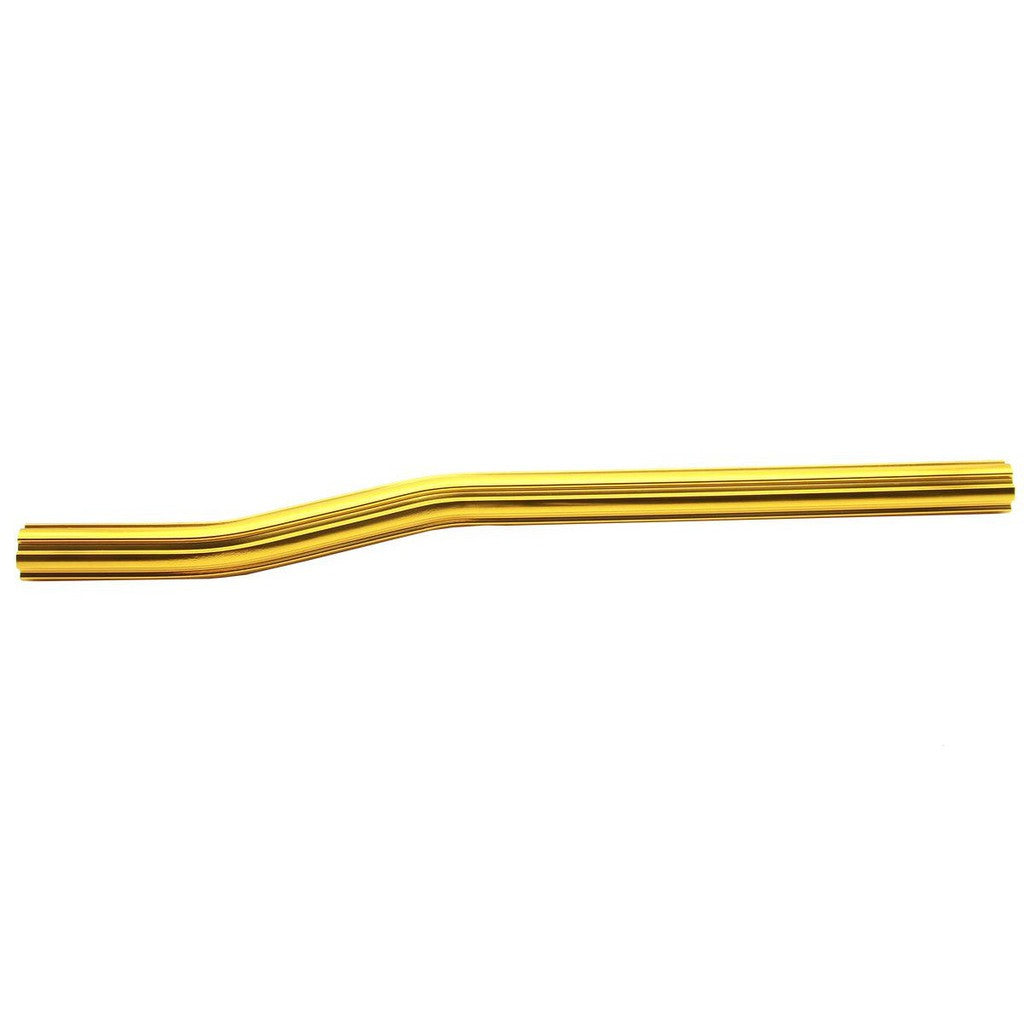 DRS Fluted Snake Seat Post / Gold / 22.2mm / Railed