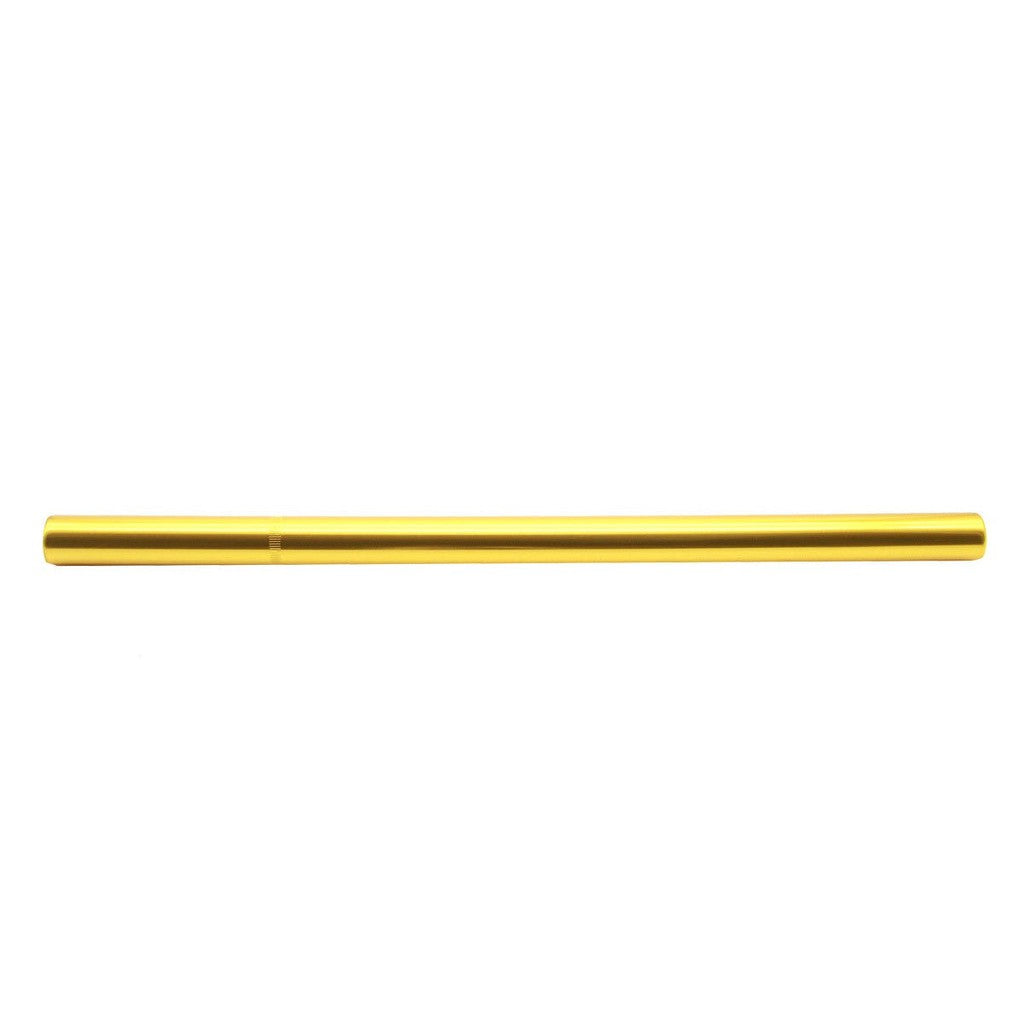 DRS Round Straight Seat Post / 400mm / Gold / 22.2mm