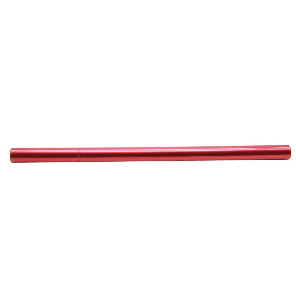 DRS Round Straight Seat Post / 400mm / Red / 22.2mm