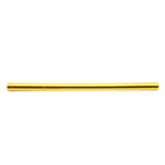 DRS Round Straight Seat Post / 400mm / Gold / 25.4mm