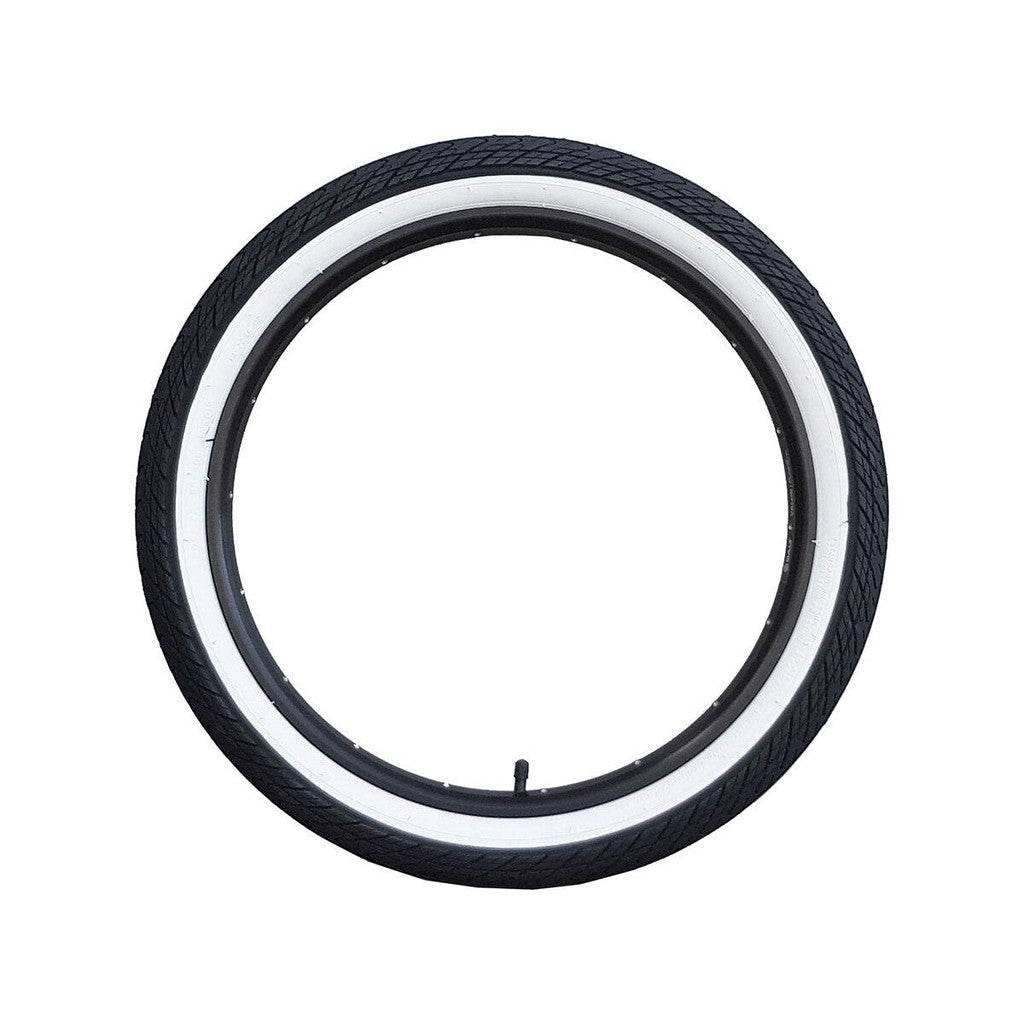 DRS Arrow Tyre (Each) / Black/Whitewall / 20x2.25