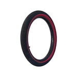 DRS Vise Tyre (Each) / Black/Red Wall / 2.4