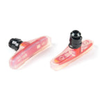 Eclat Force Brake Pads / Clear Orange