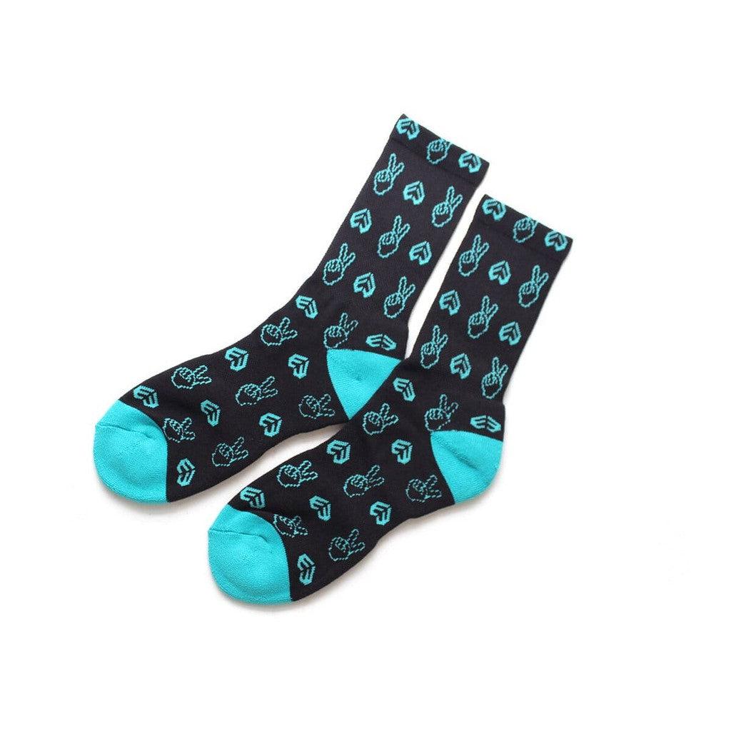 Eclat Socks / Peace Black