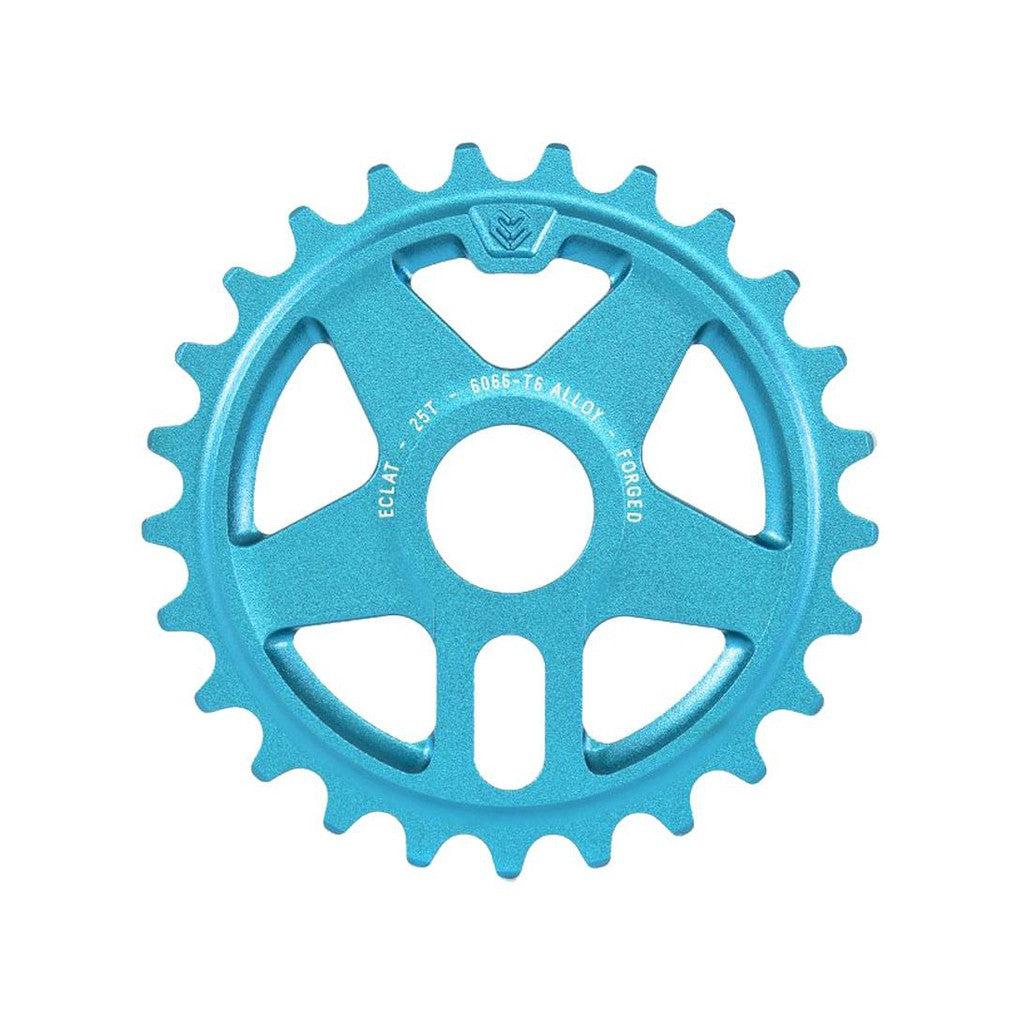 Eclat Onyx Sprocket / Sandblast Cyan / 25T