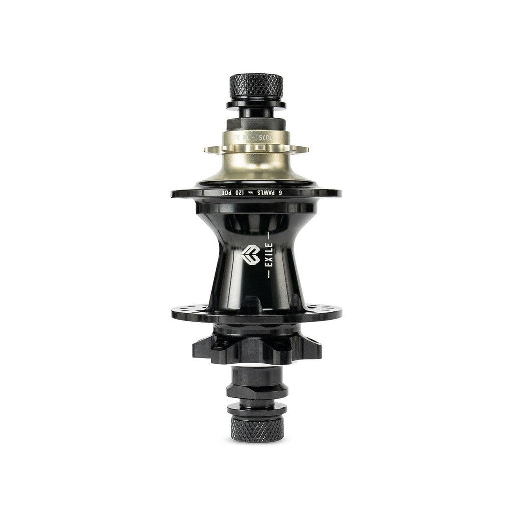 Eclat Exile Disc Rear Cassette Hub / RHD / 9T / Black / 36H