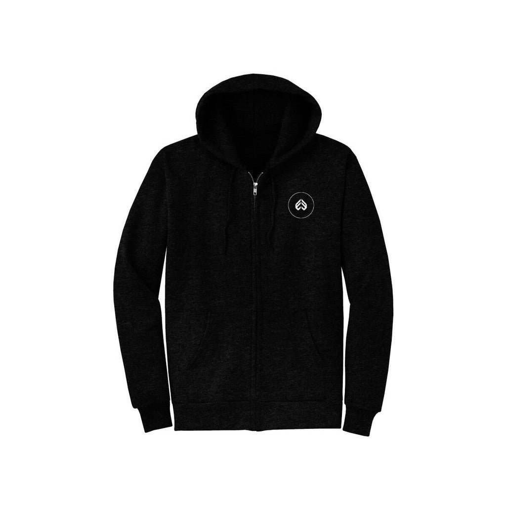 Eclat Radar Zipper Hoodie / Black / XXL