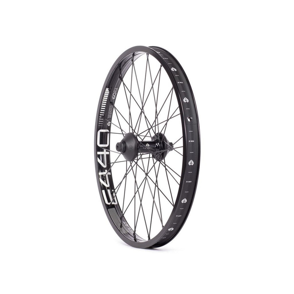 Eclat Seismic / E440 Complete Front Wheel / Black