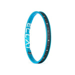 Eclat Trippin Logo Straight Wall Rim / Cyan / 36H