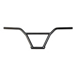 Black Terrible One 2024 Elf Bars BMX handlebars with a crossbar and two angled grips, shown against a white background.