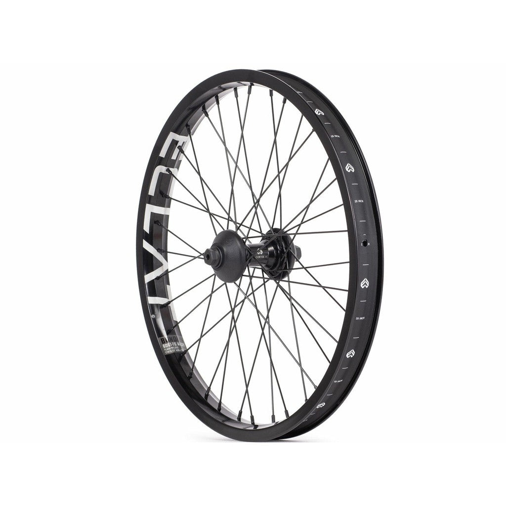 Eclat Cortex X Bondi Logo Front Wheel / Black / 36h