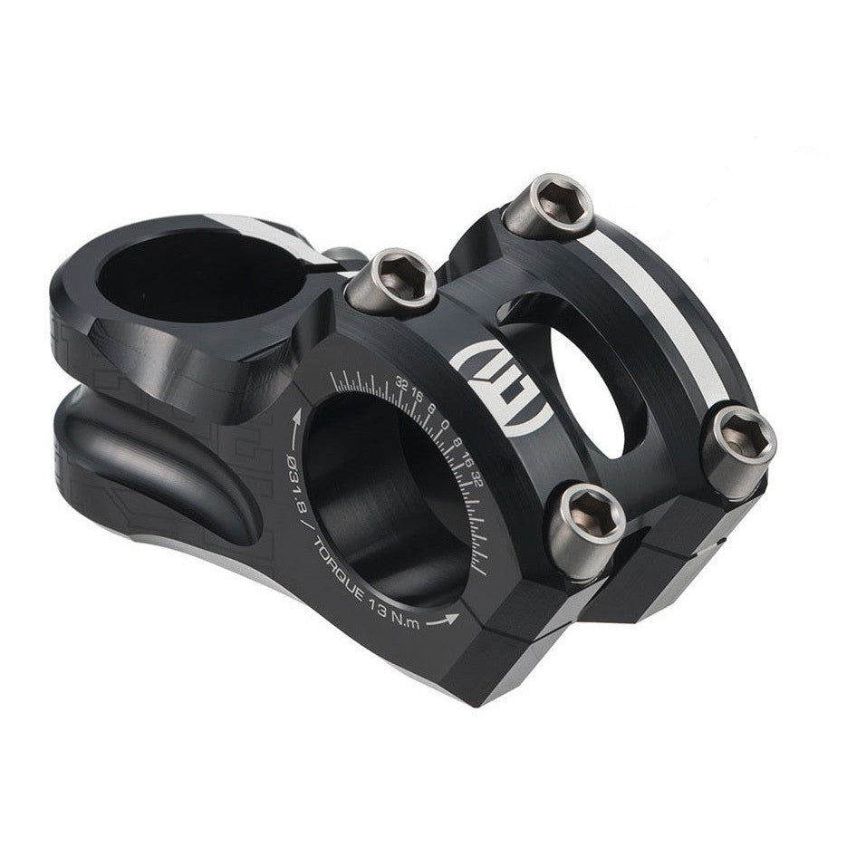 ELEVN Overbite 31.8mm Stem 1-1/8in (Ti-Bolts)  / Black / 57mm