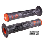 ODI Hucker Grips / Graphite/Orange