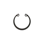 The Odyssey Clutch Circlip is a black, circular ring with two small holes at its open ends, made for Odyssey Clutch BMX parts and shown against a white background.