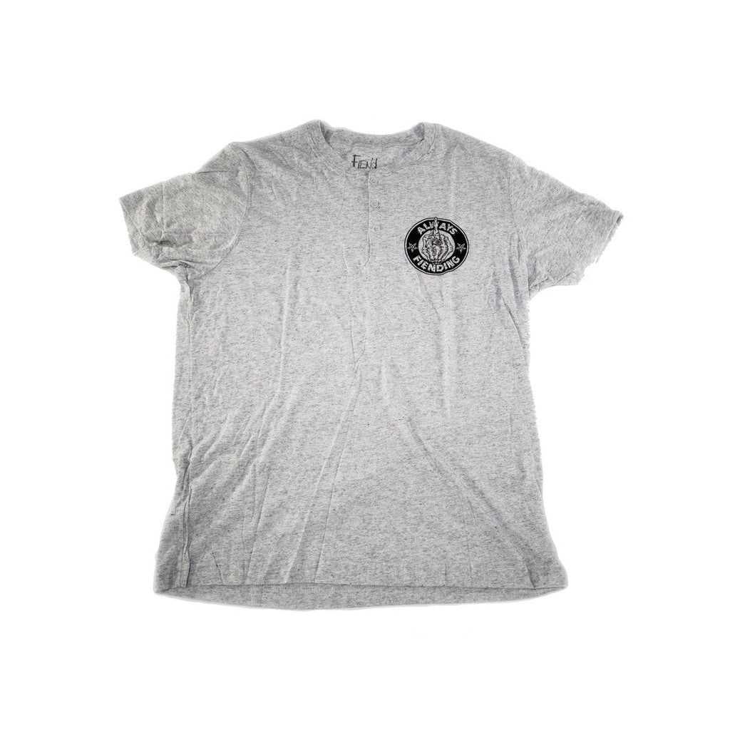 Fiend Varsity Shirt / White / XL