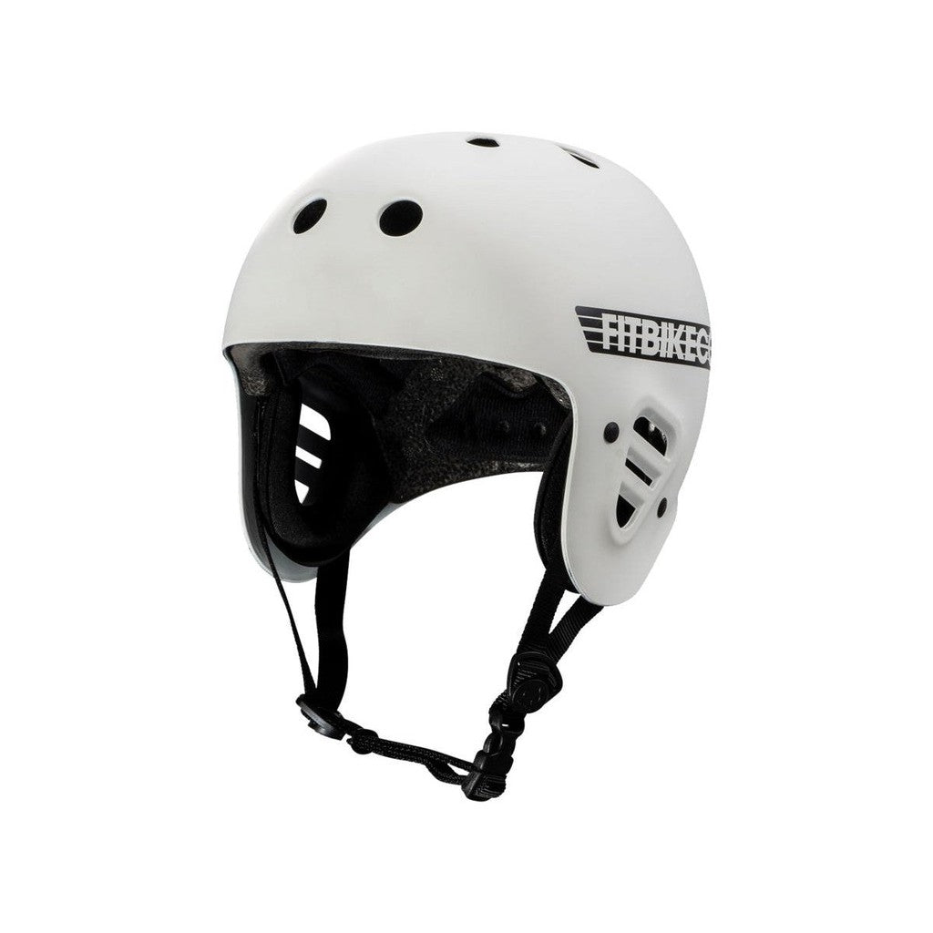 Protec x Fit Bike Co Certified Full Cut Helmet / White / L