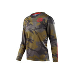 TLD 23 Flowline Youth Jersey / Spray Camo Army / Youth XL