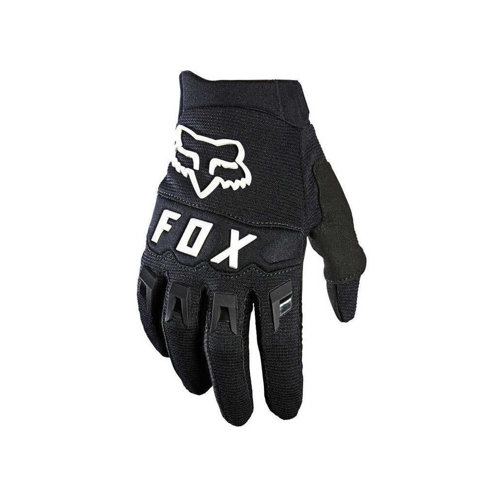 Fox Dirtpaw Youth Gloves (2022) / Black/White / XS