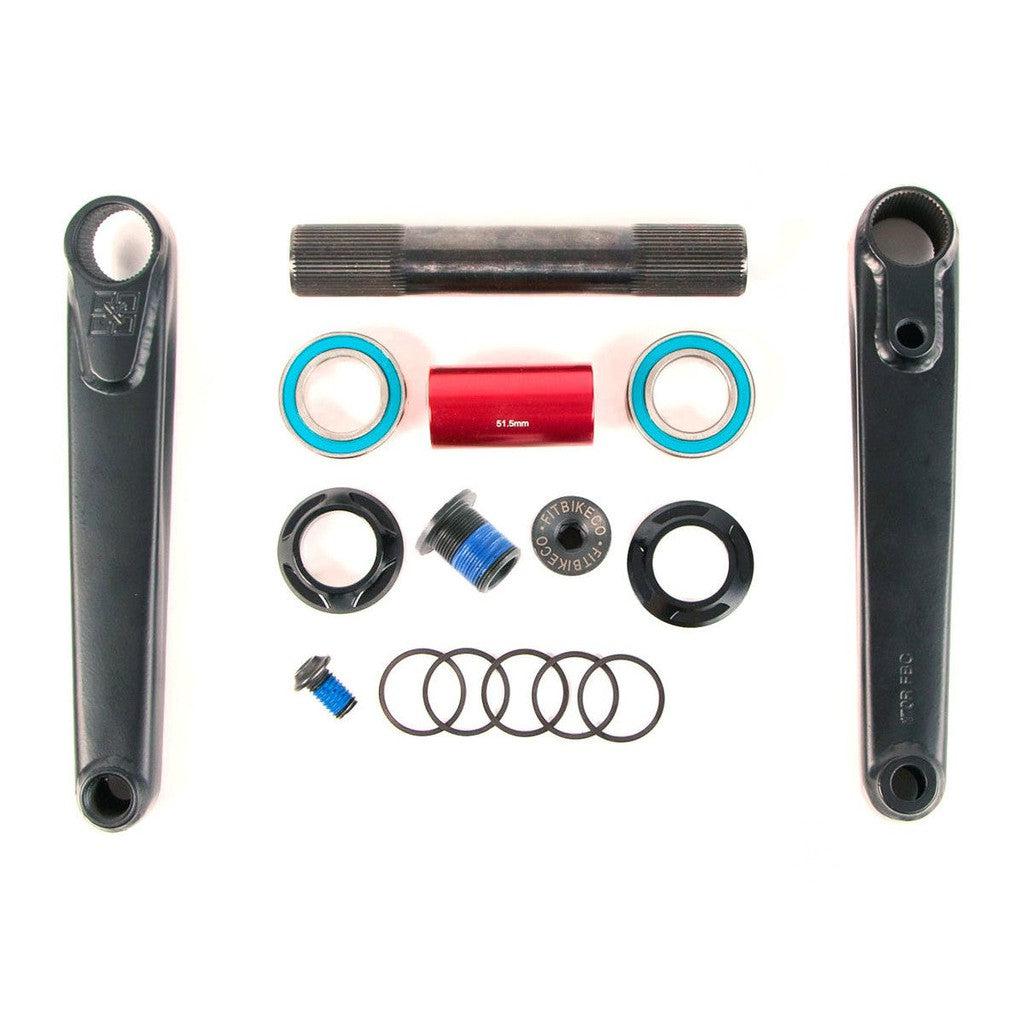 Fit Bike Co Blunt Cranks / Black / 160mm