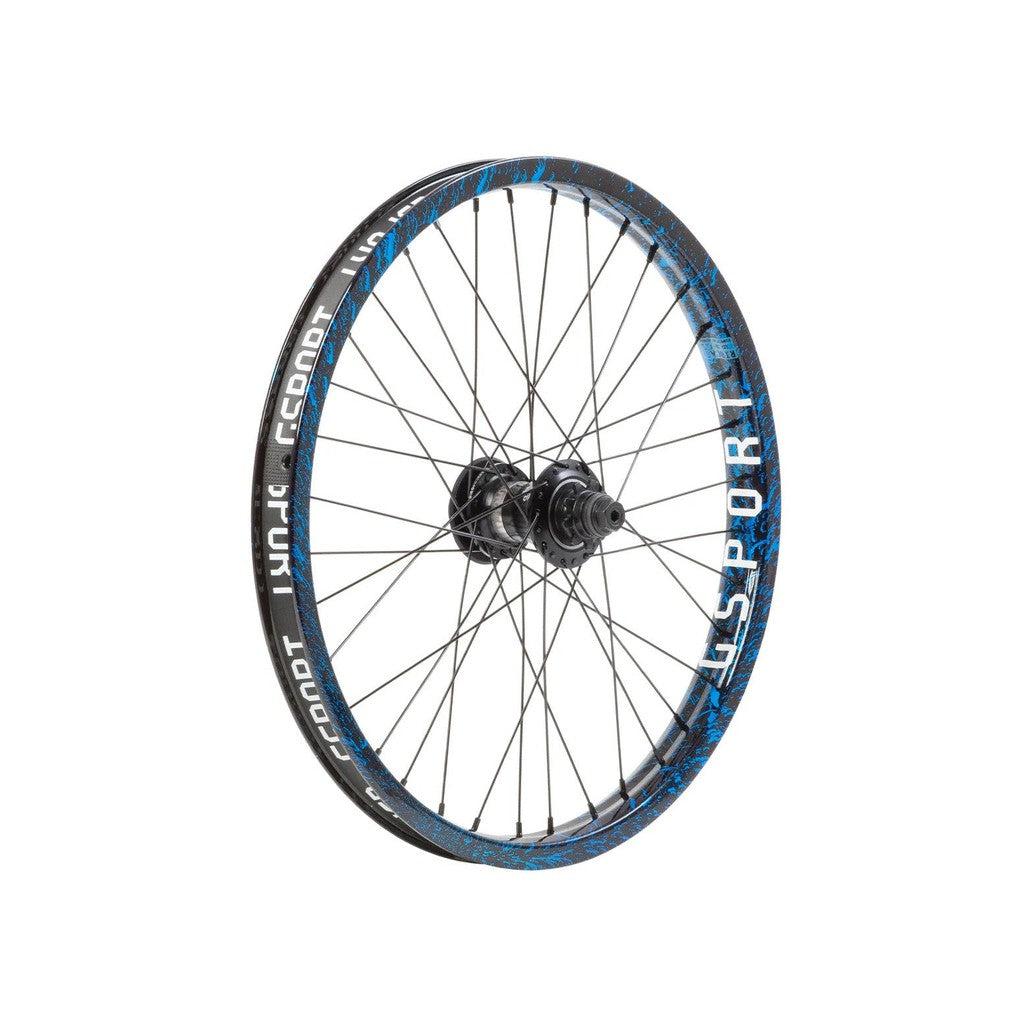 A G-Sport Elite FC Clutch V2 x Ribcage wheel with a spoke on it.