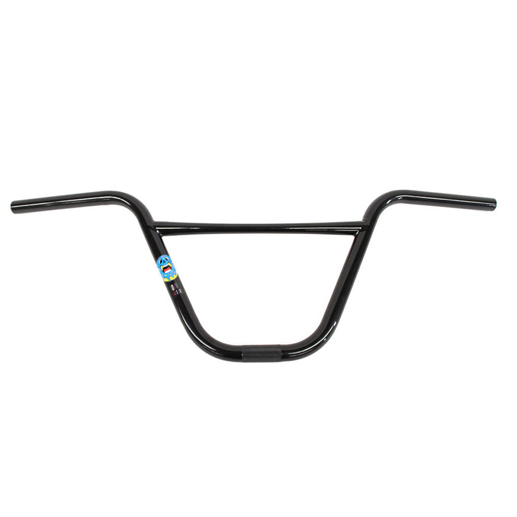 A black handlebar on a white background, perfect for BMX enthusiasts and fans of Colony Sweet Tooth Bars.