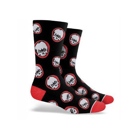 Hoffman Skull Logo Socks / Black