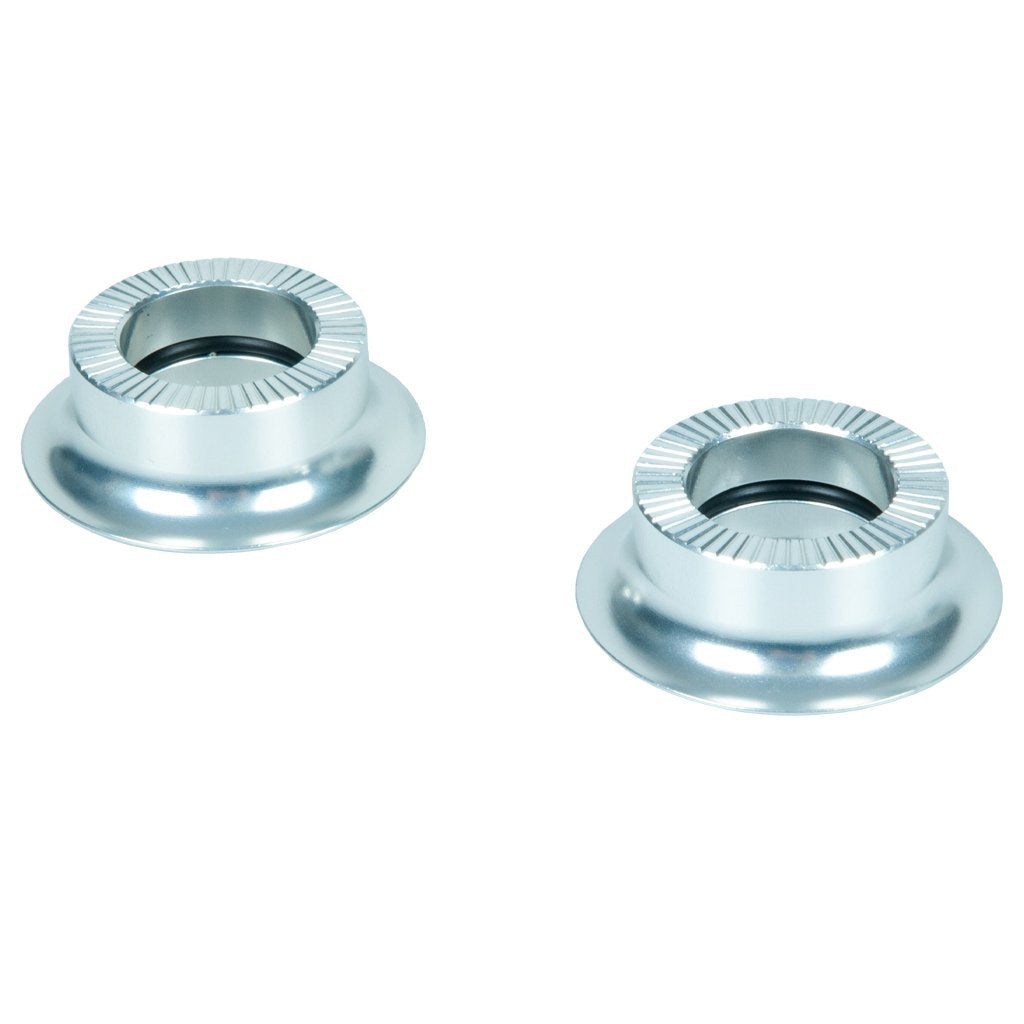 Tall Order Glide Hub Cone Nuts (Pair)  / Silver