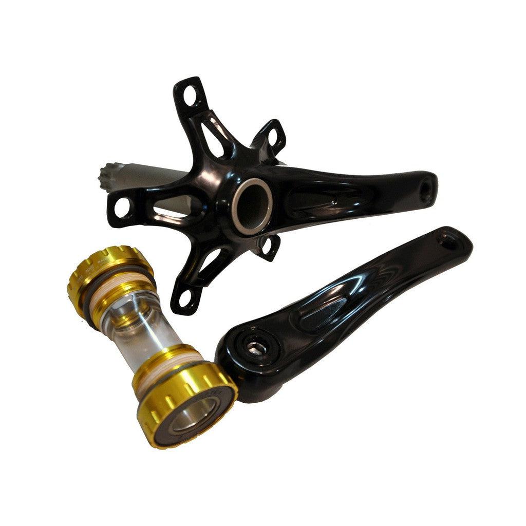 Driveline 2-Piece Cranks  / 145mm / Black