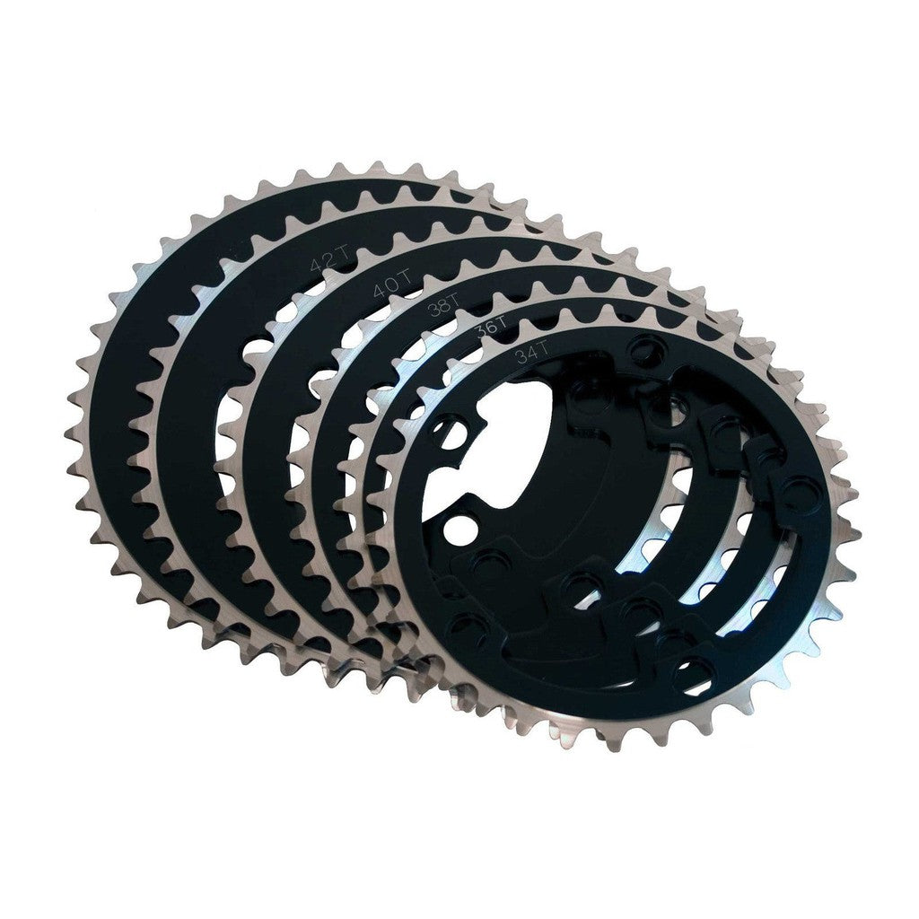 DRS 110BCD 5 Hole Chainring / 34T Black
