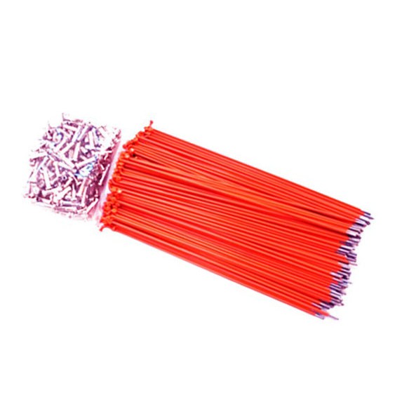 Hi-Tech Coloured Spokes (144pcs) / 178mm / Orange