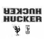 S&M Hucker Holmes Frame Sticker Set / Black