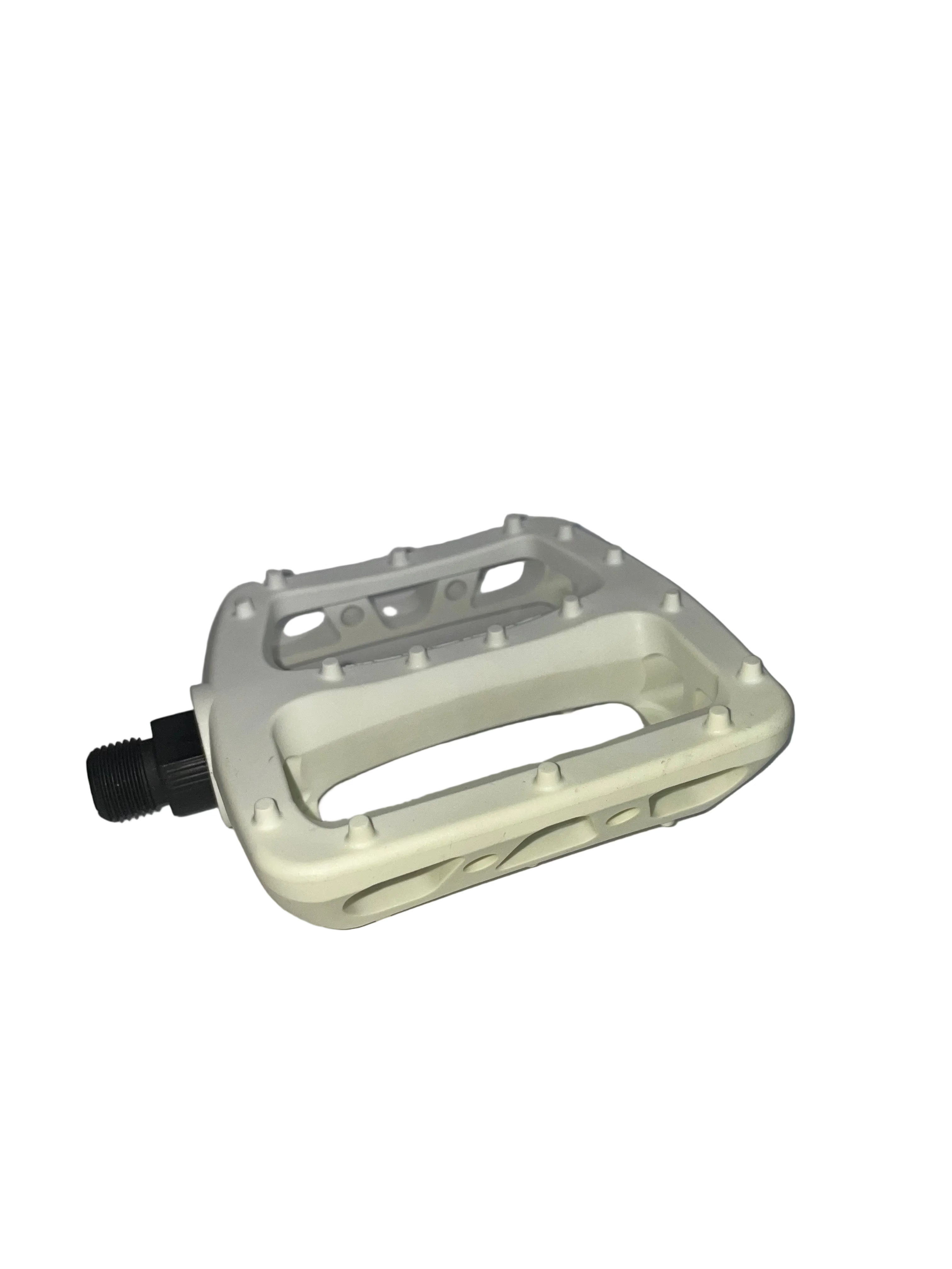 The Odyssey Twisted Pedal Sun Faded is shown against a plain white background, featuring a flat platform, small grip studs, and a metal spindle.