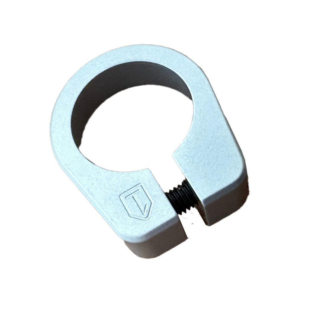 Terrible One Seat Clamp u-bolt with a screw thread on one side.
