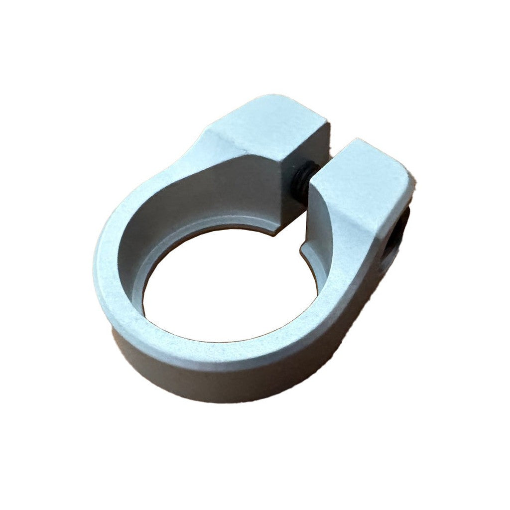 Terrible One Seat Clamp with a screw isolated on a white background.