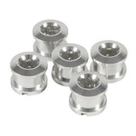 Insight Cromo Chainring Bolts  / Chrome / 6.5x4mm