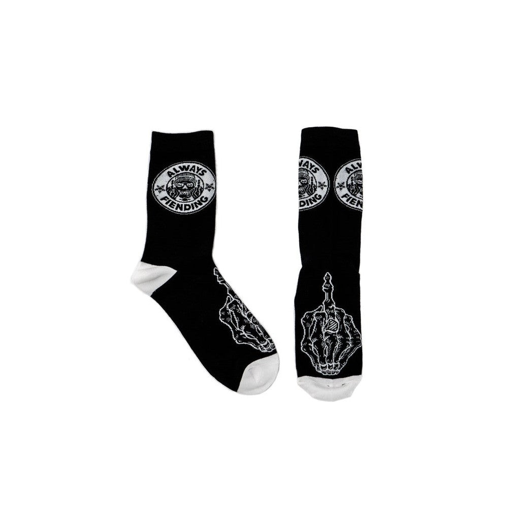 Fiend AF Sock / Black