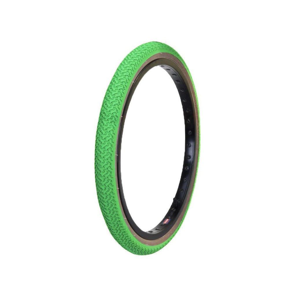 Kenda K55 Tyre (Each) / Green/Skinwall / 20x1.75