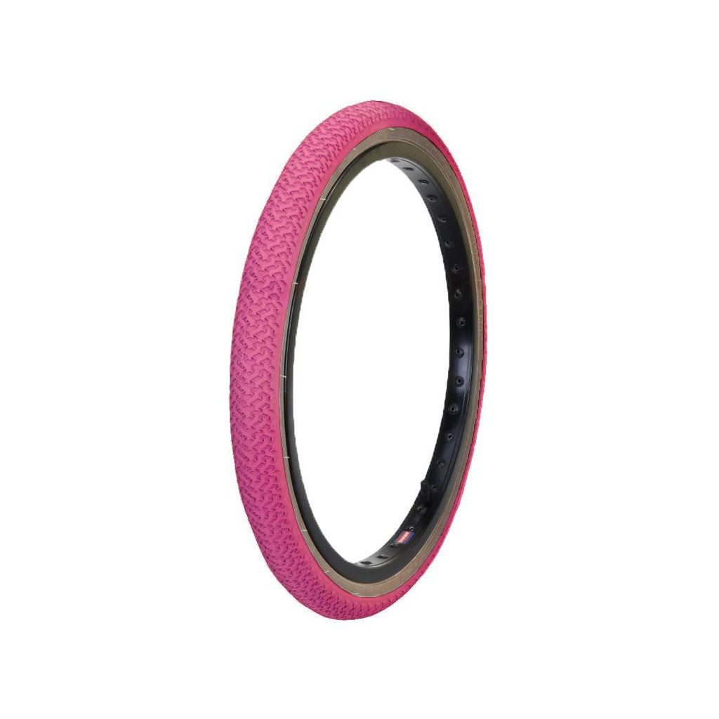 Kenda K55 Tyre (Each) / Pink/Skinwall / 20x1.75